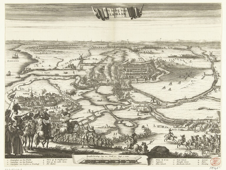 Siege of Alkmaar by Coenraet Decker