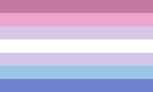 De Bigender Pride Flag - versie 1.
