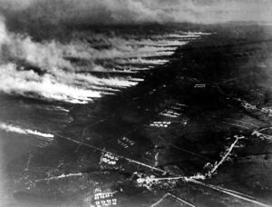 The use of chemical weapons during World War I.