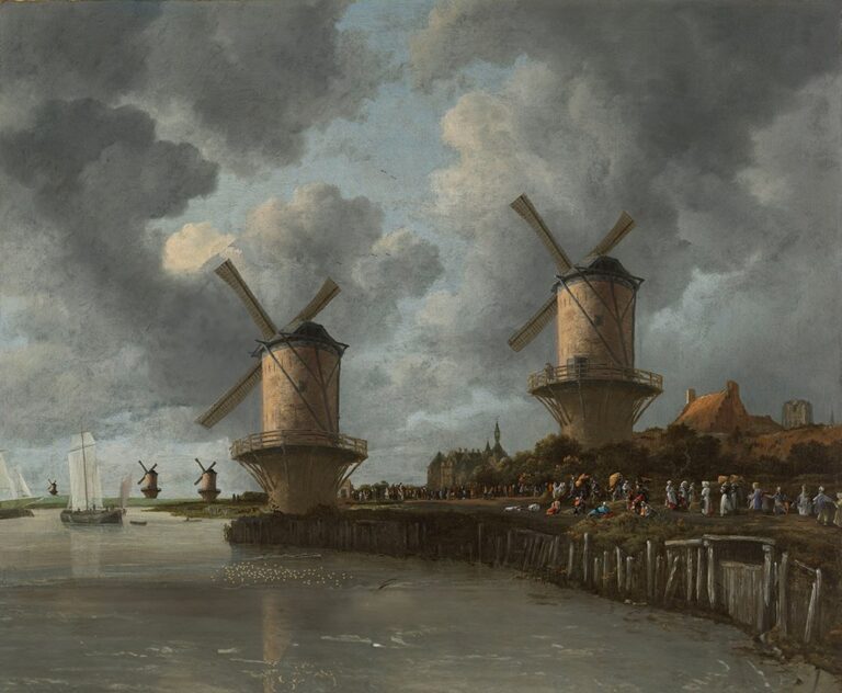 De Molens bij Wijk bij Duurstede.