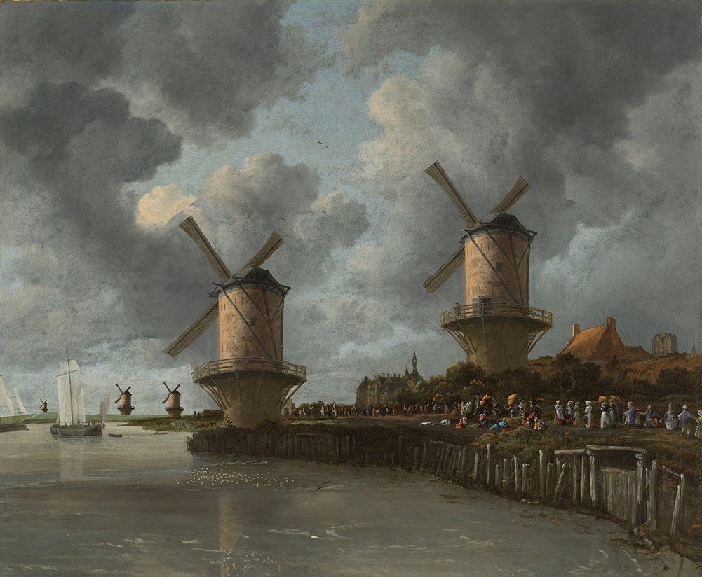 De Molens bij Wijk bij Duurstede.