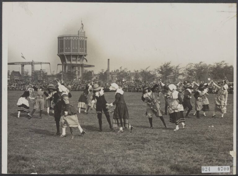 De viering van Leidens Ontzet in 1922.