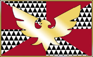 De Feather Drag Pride Flag.