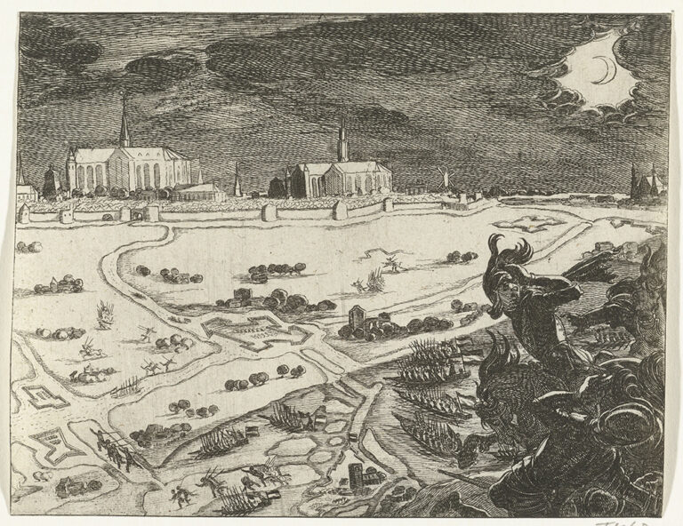 In de nacht van 2 op 3 oktober 1574 rukken de Watergeuzen op.