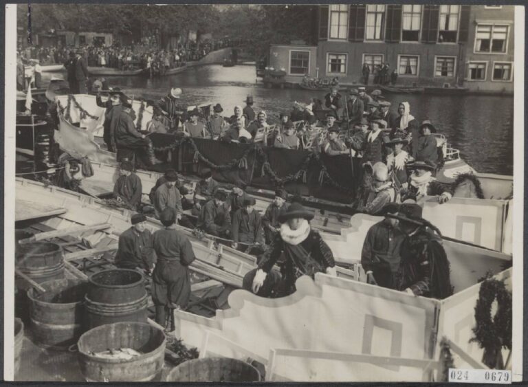 Leidens Ontzet in 1921.