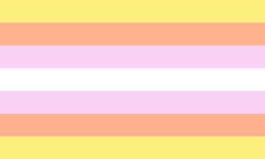 De Pangender Pride Flag.