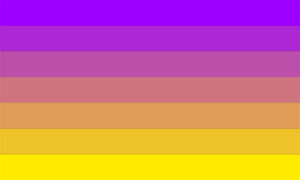 De Postgender Pride Flag.