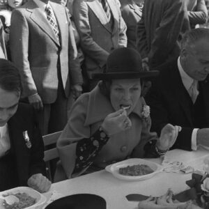 Prinses Beatrix in 1974.