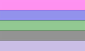 The SAGA Pride Flag.