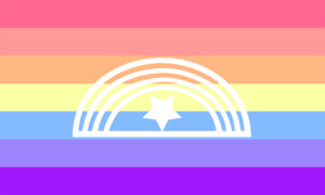De Xenogender Pride Flag.