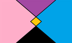 De Pocket Gender Pride Flag.